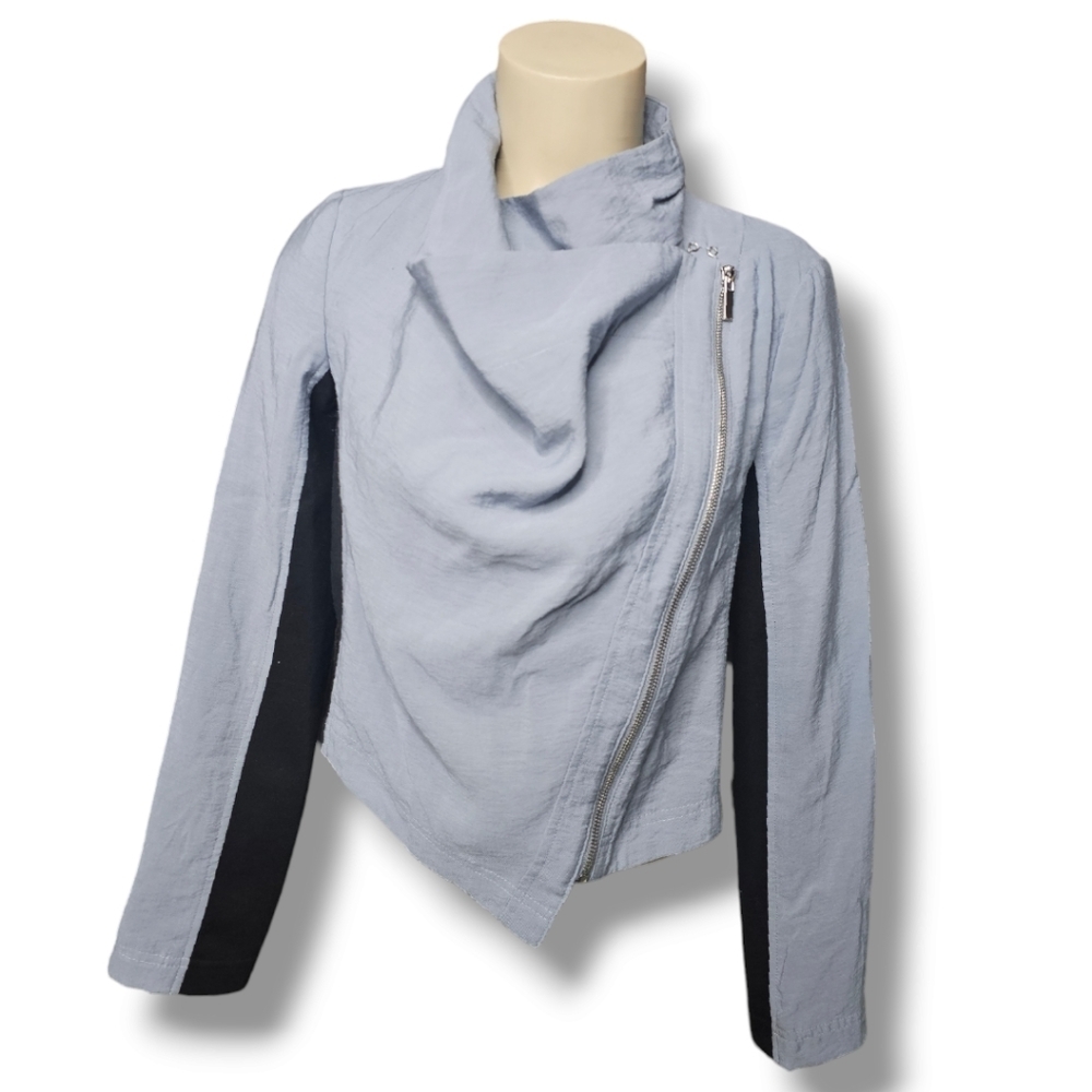 Rachel Roy Women’s Asymmetrical Zip Combo Jacket / Blazer Size S - Picture 2 of 6